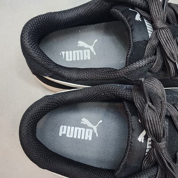 Puma Iconic Men's Low Comp Safety Toe Work Sneaker, Size 8.5 M, Black Suede - Picture 7 of 8